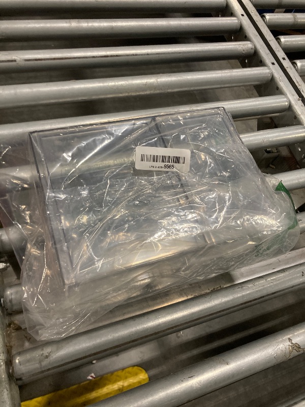 Photo 1 of **BOTTOM PIECE ONLY**LOOK AT LIVE PHOTO**
Prsildan Acrylic Drawer Makeup Organizer with 6 Drawers, Set of 2 Office Desk Organizers Accessories, Clear Stackable Storage Drawers for Vanity, Craft, Not for Baby Bottle (Largest Drawer 4" Tall)