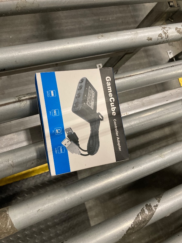 Photo 1 of Gamecube Adapter for Nintendo Switch / Wii U / PC and Switch 2 Gamecube Controller Adapter, Super Smash Bros Adapters for NGC Controller, Support Turbo and Vibration Features with 180cm USB Cable