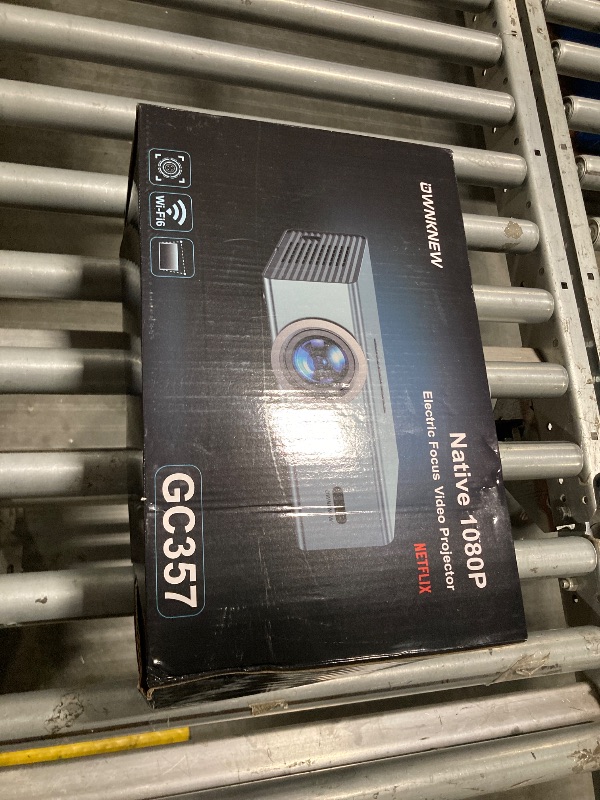 Photo 1 of [Netflix Officially & Dolby Audio] Smart Projector with WiFi6 and Bluetooth5.3, Electric Focus & Auto Keystone 4K Support, High Brightness Movie Projectors, Native 1080P Proyector Built-in Apps