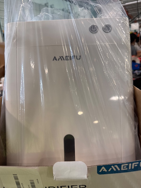 Photo 1 of ***CORRECT ITEM****Dehumidifier for Bathroom, 135 OZ Water Tank, (1000 sq.ft) Quiet Dehumidifier for Home Basement Bedroom RV Closet with Auto Shut Off,Sleep Mode, 7 Colors LED Light(White) (Blue)