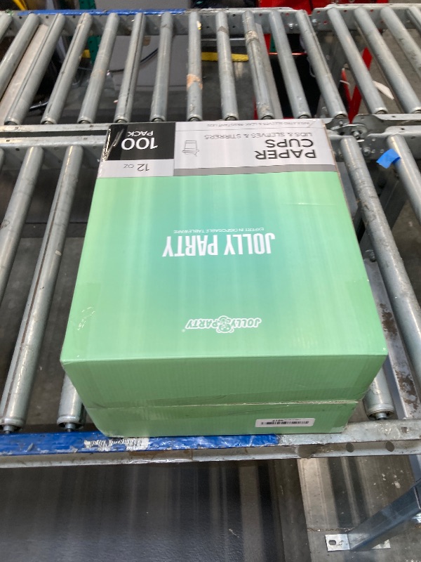 Photo 1 of [100 Pack] 12 oz Paper Coffee Cups, Disposable Paper Coffee Cup with Lids, Sleeves, and Stirrers, Hot/Cold Beverage Drinking Cup for Water, Juice or Tea, Suitable for Home, Shops and Cafes