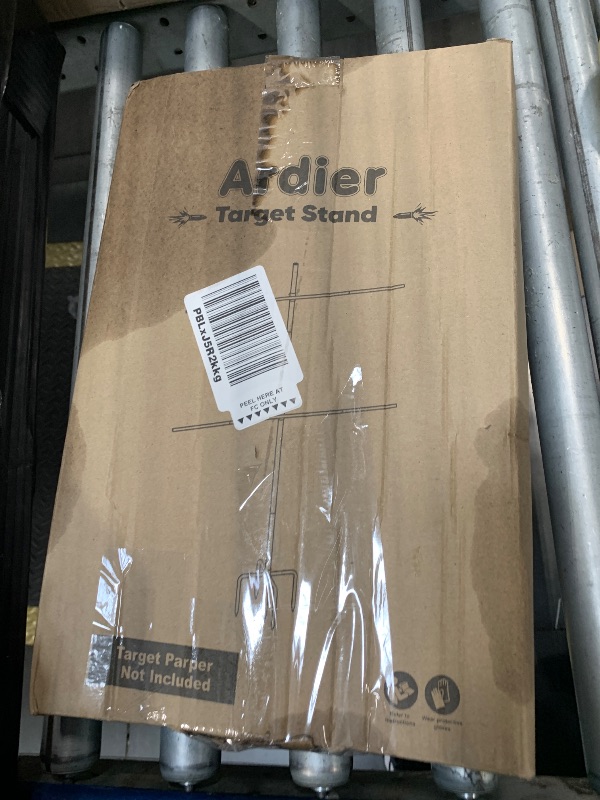 Photo 1 of Ardier Adjustable Shooting Target Stand with 5-Prong Base, Portable Target Steel Holder for Firearms, BB Guns, Airsoft and Rifle Practice, Hunting & Shooting Accessory for Outdoor Range (No Paper)