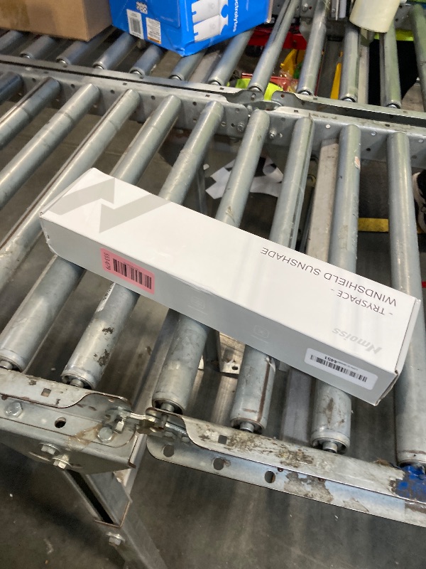 Photo 1 of [2025 Upgrade] Nmoiss Windshield Sun Shade Umbrella - [Vinyl Coating Heat Shield] Protect Car from Sun Rays & Heat Damage Keep Cool and Protect Interior, Spring Structure Edge Medium 56" L x 31" W