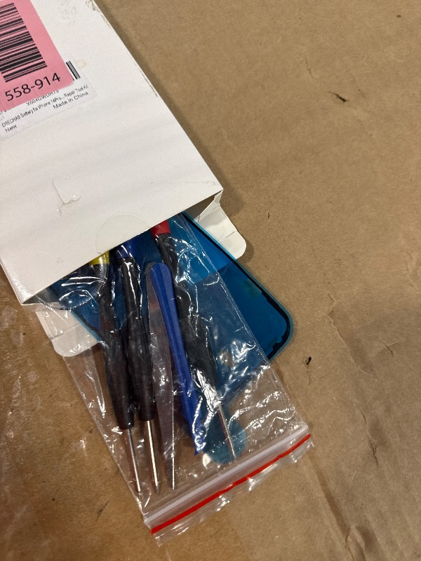 Photo 1 of [10000mAh]Battery for iPhone 14 Pro, Upgraded High Capacity 0 Cycle Li-Polymer Replacement Battery for iPhone 14 Pro Models A2650, A2889, A2890, A2892 with Complete Professional Repair Tool Kit