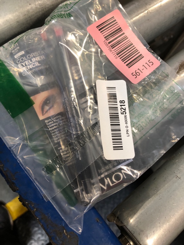 Photo 1 of ** only 1** Revlon ColorStay Pencil Waterproof Eyeliner, Smudge-Proof, Eye Makeup with Built-In Sharpener, 201 Black,