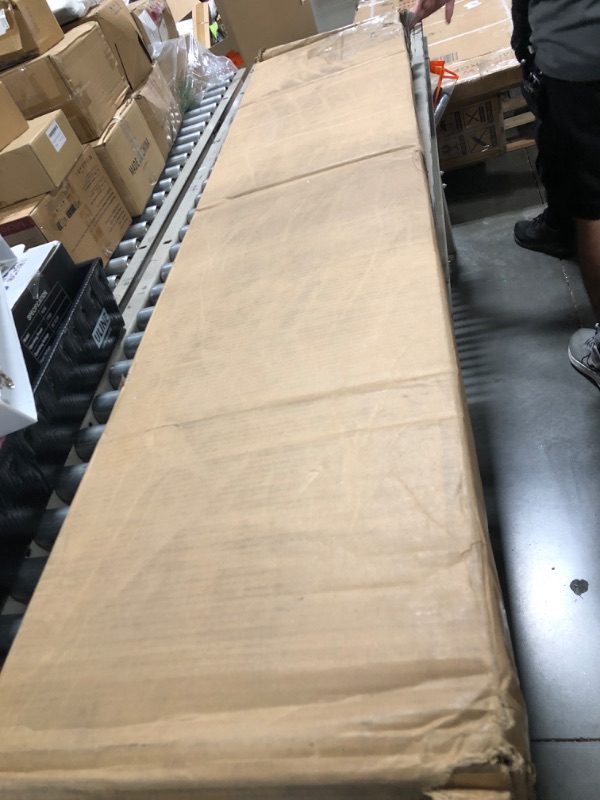 Photo 1 of ** USED ** Tribesigns 63 Inches Farmhouse Console Table with Storage, Couch Table Behind Sofa, Long Entryway Sofa Station, Narrow Console Stand, Hallway Stand for Entryway Living Room, Brown