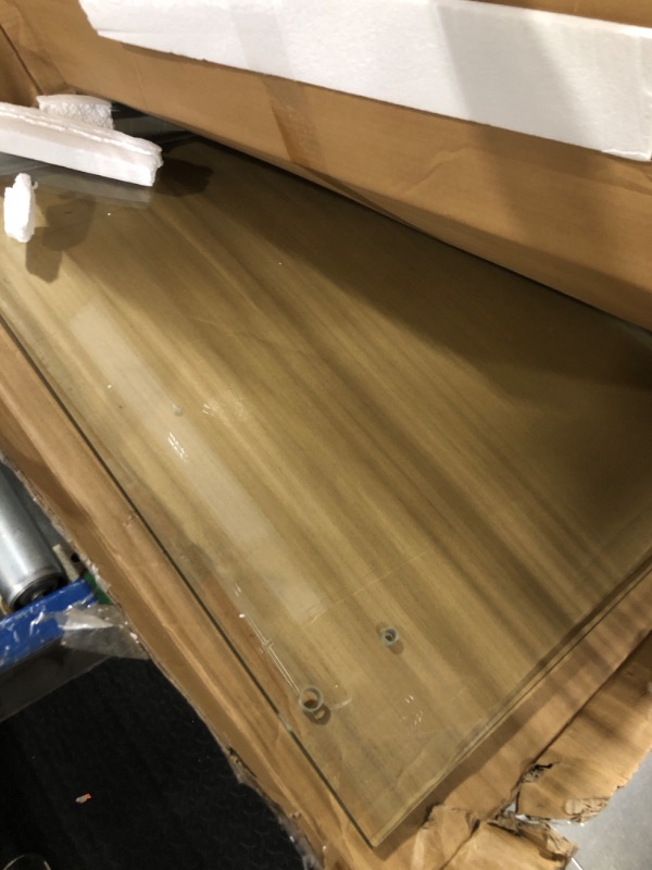 Photo 1 of ** USED**LINKHOO 46-48" W x 76" H Soft-Close Sliding Shower Door, Bathroom Frameless Shower Doors with 5/16" (8mm)Clear SGCC Tempered Glass and Stainless Steel Hardware, Reversible Installation, Brushed Nickel