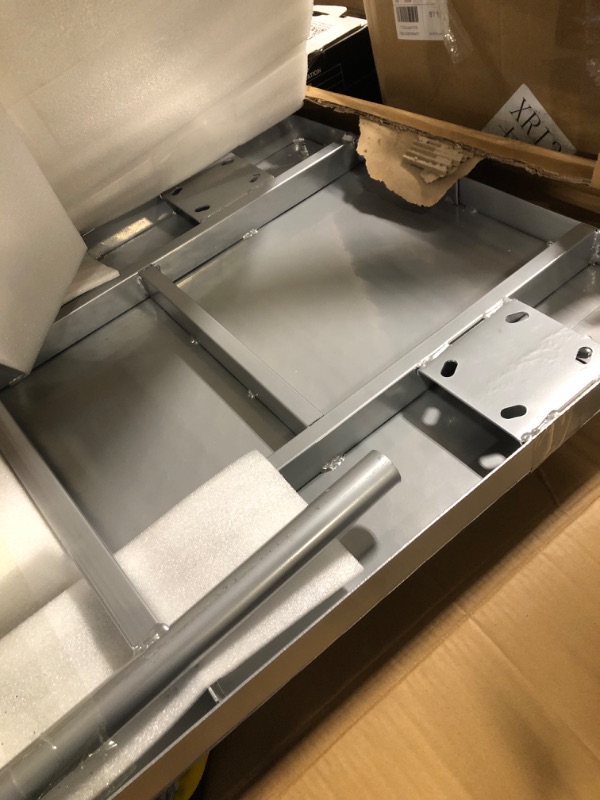 Photo 1 of /*** NEW ** Lomive 2IN1 42"×25" Platform Truck Cart 2200lbs Heavy Duty Flatbed Cart Dolly w/Detachable Rear Guardrail and Swivel Casters, Push Cart, Work Gloves 2Pairs & 1 Bunge Cord Included