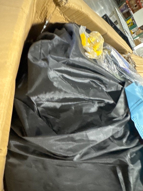 Photo 1 of ** DAMAGE MINOR ** WUHUWOO Inflatable Nightclub 20x16.5x12 Ft, Large Black Inflatable Party Club Tent for Adults Birthday Backyard Wedding Rental, 2 Doors and Logo Area