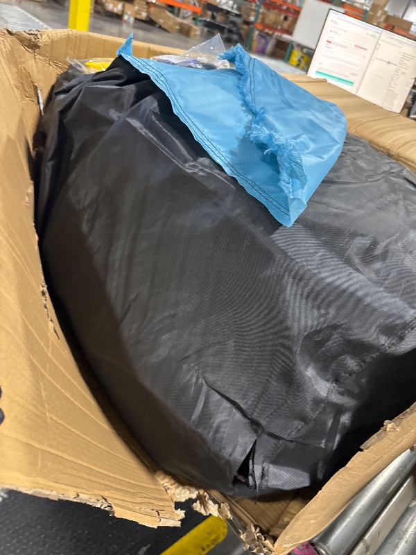 Photo 1 of ** DAMAGE MINOR ** WUHUWOO Inflatable Nightclub 20x16.5x12 Ft, Large Black Inflatable Party Club Tent for Adults Birthday Backyard Wedding Rental, 2 Doors and Logo Area