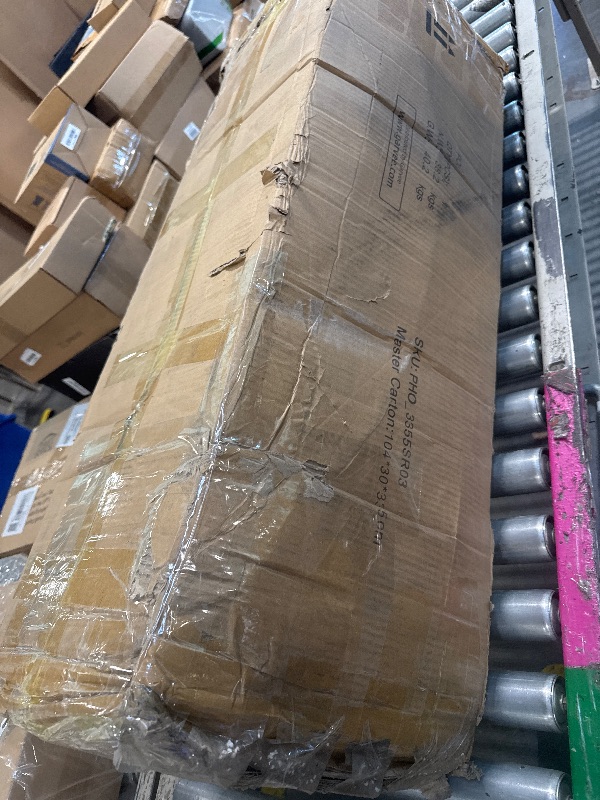 Photo 1 of ** USED** GarveeHome Corner Bookshelf Black, 71.8'' Black Corner Bookcase, L-Shaped Bookshelf Farmhouse Bookcase, 5 Tier Display Shelf Heavy Duty Bookcases, Bookshelves with Storage