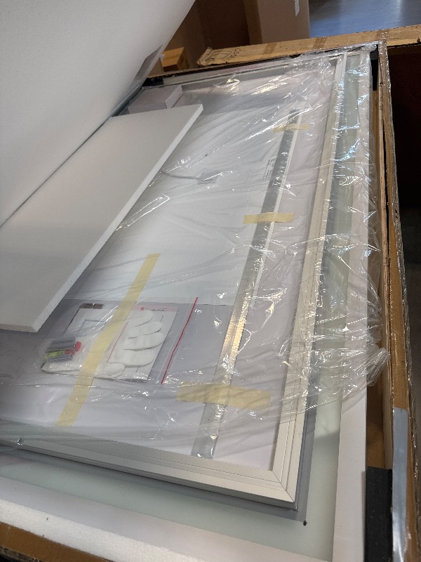 Photo 1 of ** NEW ** GarveeHome 60"x 36" LED Bathroom Mirror with Lights, Dimmable, Anti-Fog, Backlit + Front Lit, Smart Bathroom Vanity Mirror for Wall, Memory Function, Shatter-Proof (Horizontal/Vertical)