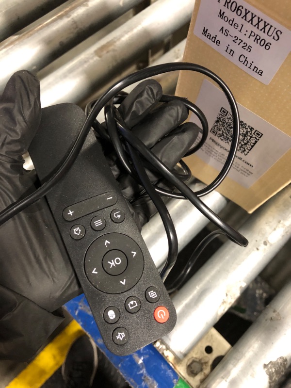 Photo 1 of Projector with WiFi and Bluetooth, Mini Projector, 4K 1080P Support Portable Wireless Movie Projectors 220° Rotatable 130'' Screen Auto Keystone Compatible with HDMI/iPhone/TV Stick for Bedroom Indoor