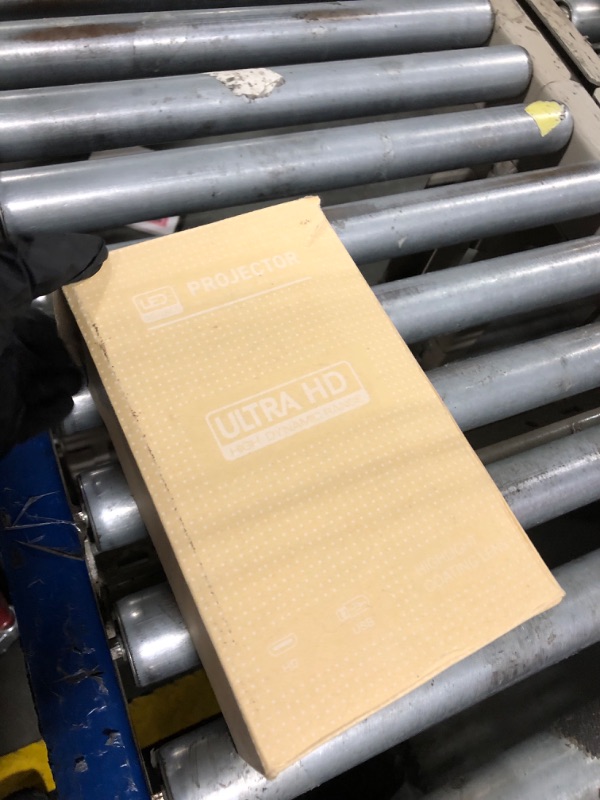 Photo 1 of Projector with WiFi and Bluetooth, Mini Projector, 4K 1080P Support Portable Wireless Movie Projectors 220° Rotatable 130'' Screen Auto Keystone Compatible with HDMI/iPhone/TV Stick for Bedroom Indoor