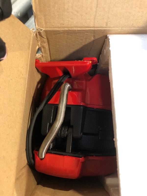 Photo 1 of ** VERY USED ** Hamilton Beach Breakfast Sandwich Maker with Egg Cooker Ring, Customize Ingredients, Perfect for English Muffins, Croissants, Mini Waffles, Perfect White Elephant Gifts, Red (25476)