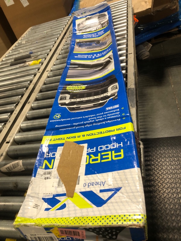 Photo 1 of ** USED** Auto Ventshade [AVS] Aeroskin Hood Protector | Fits 2021-2025 Ford Bronco | Low Profile Deflector/Bug Shield - 1 pc., Smoke | 322183