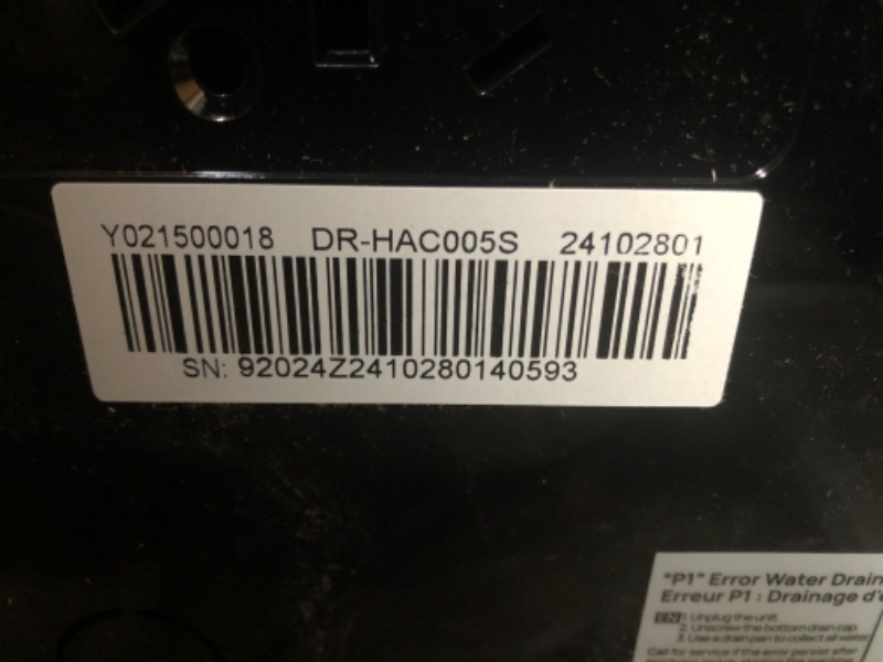 Photo 1 of ** USED/ TESTED FUNCTIONAL ** Dreo Portable Air Conditioners, 12000 BTU ASHRAE (8000 BTU DOE) Smart AC Unit for Room with Drainage-free Cooling, APP/Voice/Remote, Fan & Dehumidifier, Quiet Standing AC for Bedroom, AC515S New