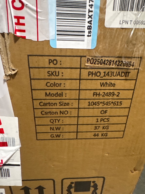 Photo 1 of * NEW TOILET COMPLETED ACCESORIES** Two-Piece Toilet, 21" Height, Round Bowl for Bathrooms with Soft Close Seat, Extra Tall Height Toilet with 1.28 Siphonic Flush Cotton White