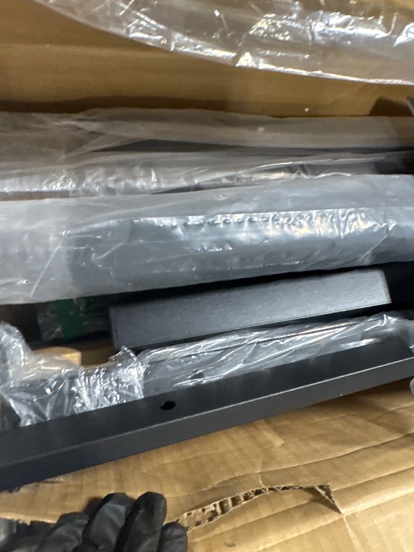 Photo 1 of ** USED/ HARDWARE INCLUDED** Sweetcrispy Queen Size Bed Frame with Headboard, 800LBS Mattress Foundation with All Sturdy Metal Support, Under Bed Storage, No Box Spring Needed, Easy Assembly, Rust Brown