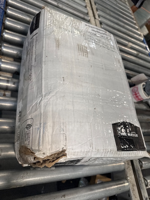 Photo 1 of ** ONLY 5 REAMS**  Amazon Basics Multipurpose Copy Printer Paper, 20 lb, 8.5 x 11 Inches, 10 Reams (5,000 Sheets), 92 Bright, White