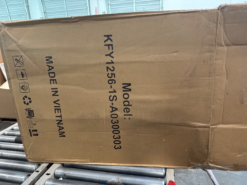 Photo 1 of ** NEW / ONLY 1 CHAIR** KISLOT Upholstered Dining Chair with Casters No Assembly Linen DeskChair Wingback Single Sofa for Kitchen Diningroom Bedroom Readingroom ,1 PCS,Light Grey