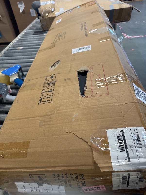 Photo 1 of ** USED** Futon Sofa Bed Modern Folding Futon Ser Convertible Loveseat Sleeper Couch Adjustable Recliner Lounge Sofá Small Accent Sofa&Couch with 2 Cup Holders, Removable Armrests for Living Room