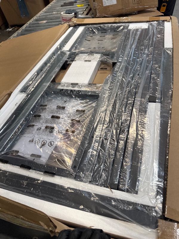 Photo 1 of ** NEW ** Tatub Dining Table Set for 4, 3-Piece Kitchen Table with 2 Benches, Space-Saving Dining Room Set for Breakfast Nook and Small Spaces, Black