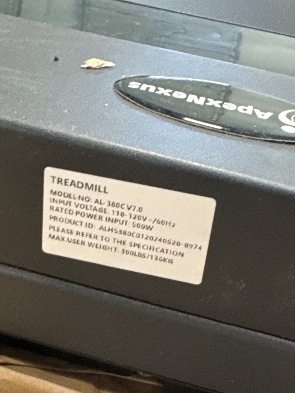 Photo 1 of ** VERY USED/ FUNCTIONAL** Walking Treadmill Pad, Portable Desk Treadmills for Home Small, Foldable Mini Treadmill with Handle Bar, Office 300 lb Cap for Small Spaces, Folding Compact Treadmills for Home Clearance