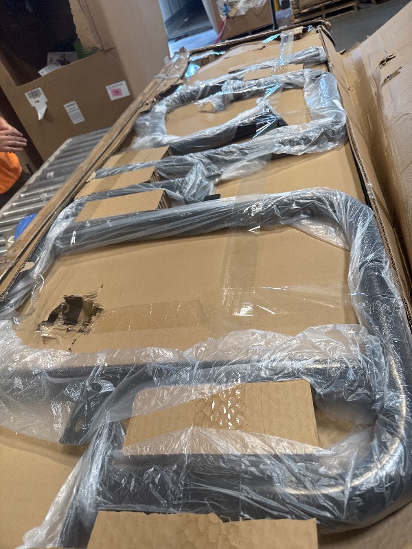 Photo 1 of ** NEW** OUTTANS Metal Picnic Furniture for Outdoors with Umbrella Hole - Coated Steel Heavy Duty Commercial Grade Table with Adjustable Seats, Patio Set for a Lifetime (Green, 8' Rectangular)