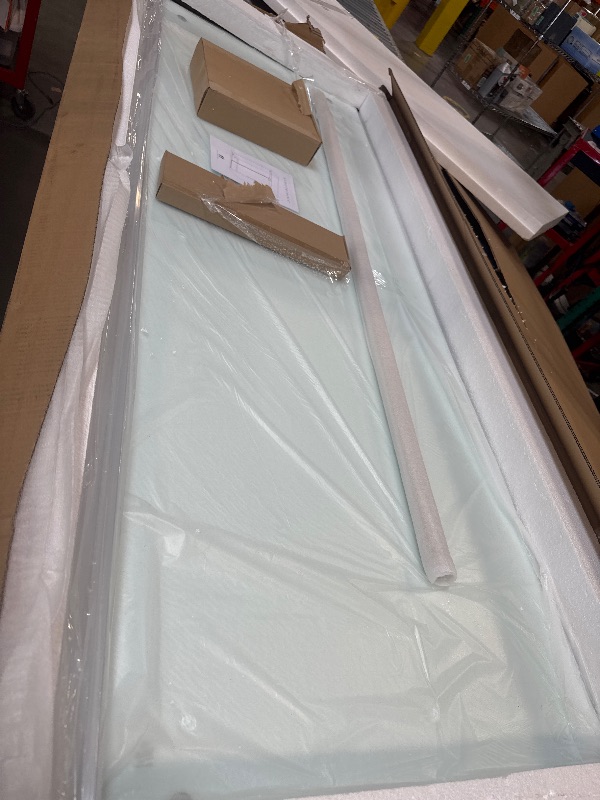 Photo 1 of ** NEW / HARDWARE ** UNIKOO 66"- 72" W×76" H Frameless Stainless Steel Sliding Shower Door in Satin Brass with 3/8" (10mm) Certified Tempered Clear Glass. The King Series UKS04-7276-SB