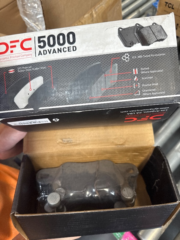 Photo 1 of ** NEW  ** Dynamic Friction Company Rear - Carbon Alloy GEOMET Brake Rotors+5000 Advanced Brake Pads and Hardware Kit 9512-02061