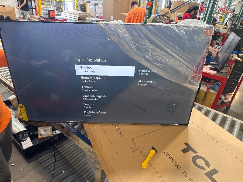 Photo 1 of ** NEW / TESTED FUNCTIONAL ** TCL 55-Inch Class S5 UHD 4K LED Smart TV with Fire TV (55S551F, 2024 Model), Dolby Vision, HDR PRO+, Dolby Atmos, Alexa Built-in with Voice Remote, Apple AirPlay 2 Compatibility, Streaming Television