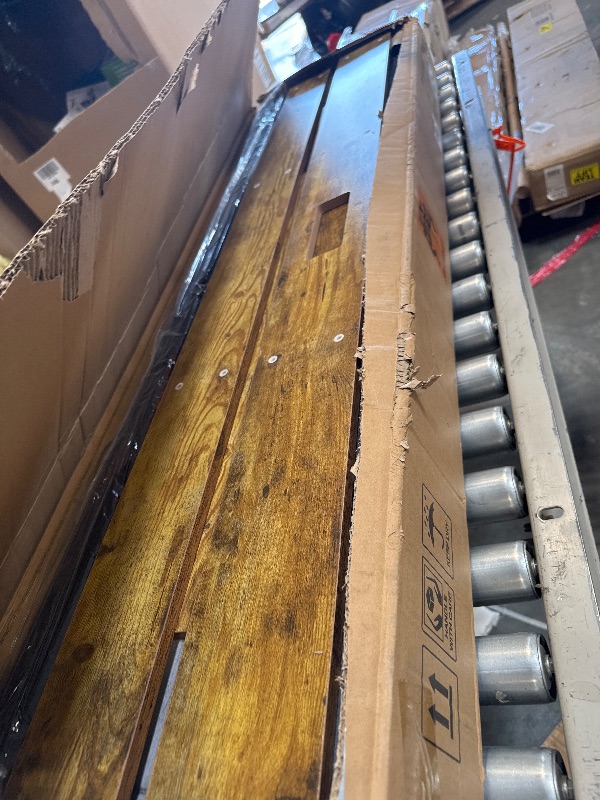 Photo 1 of ** USED Liians Queen Bed Frame with Headboard, Metal Platform Bed with Smart LED Lights and USB Charging Station, Easy Assembly, No Box Spring Needed