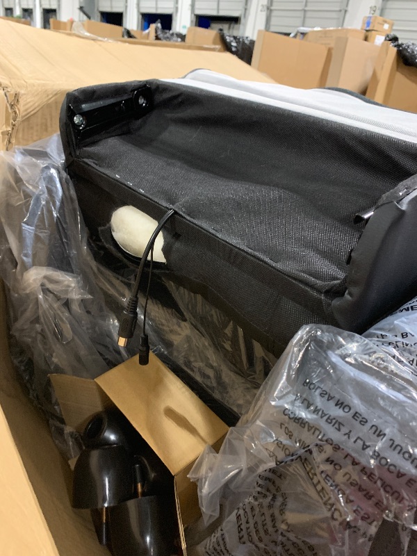 Photo 1 of ** USED / DAMAGE MINOR** Recliner Chair for Living Room, Leather Recliners, Home Theater Seating with Lumbar Support with Adjustable Backrest and Footrest, Modern Living Room Furniture with Padded Seat Backrest, Black