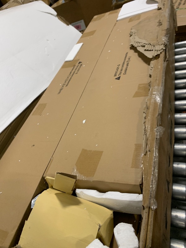 Photo 1 of ** NEW // INLUDED HARDWARE** Rolanstar Bed Frame Queen Size with Charging Station and LED Lights, Upholstered Storage Headboard with Drawers, Heavy Duty Metal Slats, No Box Spring Needed, Noise Free, Easy Assembly, Dark Grey