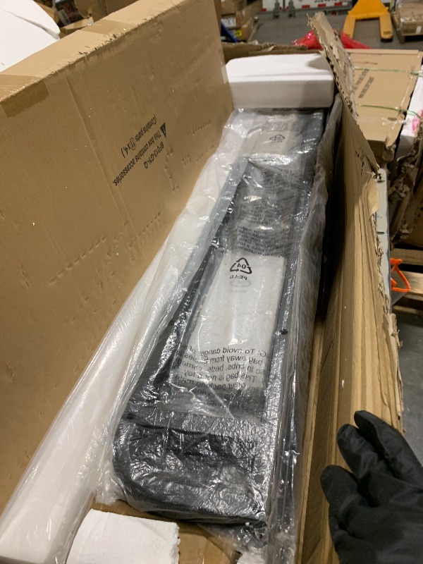 Photo 1 of ** NEW // INLUDED HARDWARE** Rolanstar Bed Frame Queen Size with Charging Station and LED Lights, Upholstered Storage Headboard with Drawers, Heavy Duty Metal Slats, No Box Spring Needed, Noise Free, Easy Assembly, Dark Grey