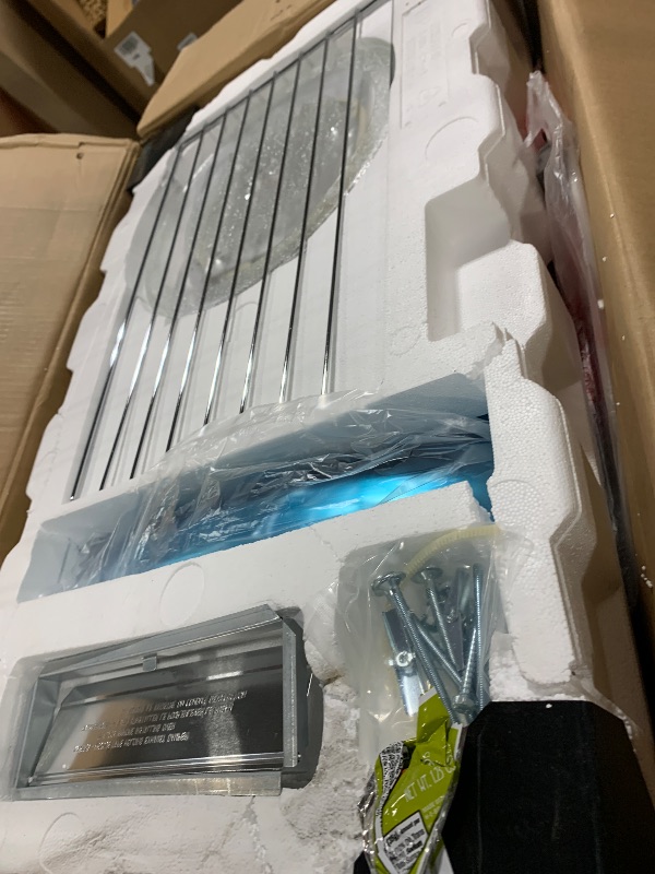 Photo 1 of ** NEW / TESTED FUNCTIONAL**  BLACK+DECKER EM044KB19 Over The Range Microwave Oven with One Touch, 1000 Watts, 400 CFM and Auto Cooking, OTR 1.9 Cu.ft