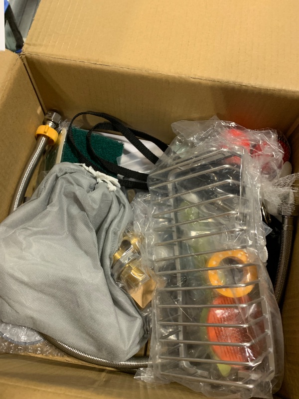 Photo 1 of ** USED / COMPLETED ** VEVOR Stainless Steel Dog Washing Station, 50 inch Pet Grooming Tub w/Ramp, PE Water Filter Board, Faucet & Showerhead & Soap Holder Dog Bathtub for Large & Medium & Small Pets (Left Door)