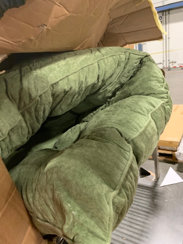 Photo 1 of ** USED/ DIRTY ** MAXYOYO Japanese Floor Mattress Full Size, 6" Foldable Futon Mattress Tufted Roll Up Floor Bed, Thick Chenille Tatami Mat Sleeping Pad for Camping Guest Room Dormitory Bedroom RV, Green