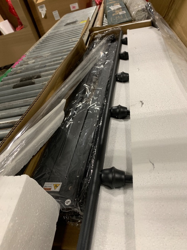 Photo 1 of ** USED/** Queen Bed Frame with Headboard,Victorian Style Headboard and Footboard, No Squeak, Heavy Duty 1500lbs Support, Easy 20-Min Tool-Free Assembly, No Box Spring Needed/Underbed Storage