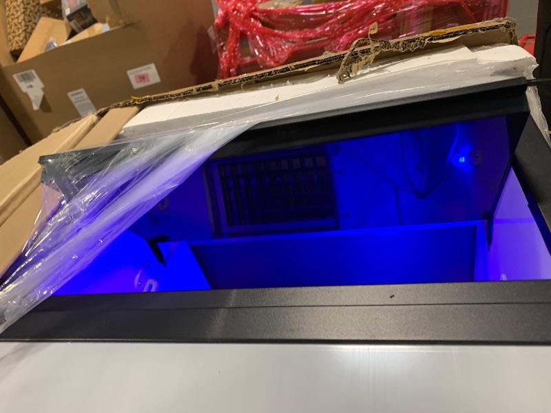 Photo 1 of ** USED / FUNCTIONAL TESTED** YITAHOME 100lbs Under Counter Ice Maker, ETL & DOE Certificated Commercial Ice Maker Machine Commercial, Large Ice Makers Freestanding for Home Cafe Bar Restaurant 45pcs with 33lbs Storage Bin