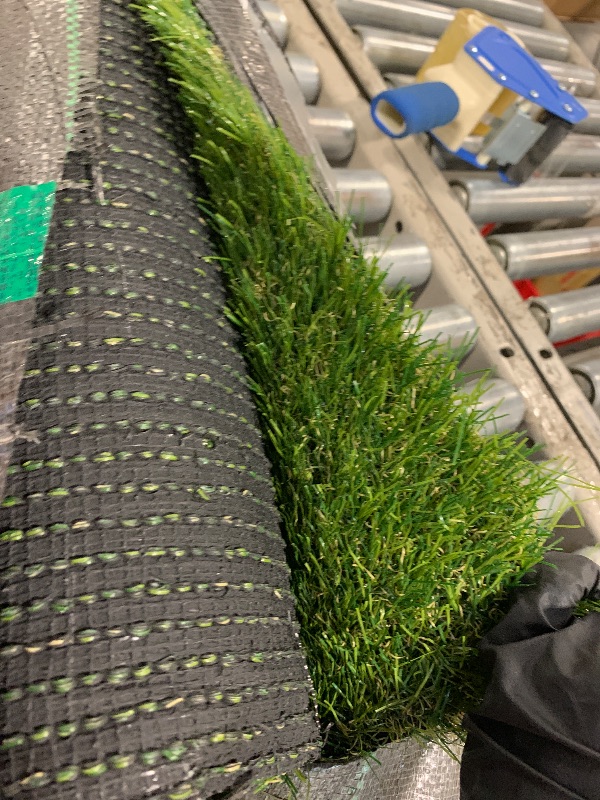Photo 1 of ** USED ** NINXANG Artificial Grass 1.38inch Pile 6FTx10FT(60 Square FT) Fake Grass Pet Dog Mat Pad with Drain Holes Realistic Indoor Outdoor Astroturf Garden Lawn Landscape Patio Synthetic Turf Thick Faux Grass