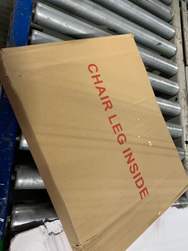 Photo 1 of ** ONLY 5 CHAIRS / MISSING TABLE/ NO RETURN / FINAL SALE ** Merax 5-Piece Wooden Kitchen Dining with 4 Fabric Chairs and 1 Bench, Family Furniture, Natural Cherry