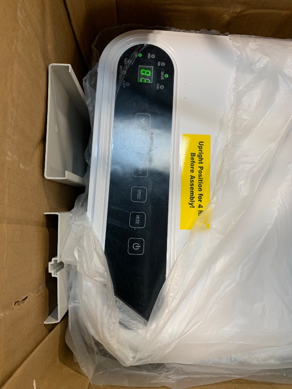 Photo 1 of ** VERY USED / TESTED FUNCTIONAL ** ZAFRO Portable Air Conditioners, 10000 BTU, 3 in 1 Portable AC Unit with Window Kits, Fan & Dehumidifier Modes, Cools up to 450 Sq.Ft, LED Display/Remote Control, 24H Timer for Living Room, Bedroom