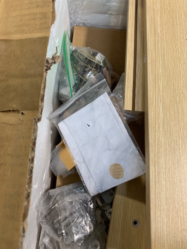 Photo 1 of ** SIMILAR /  USED ** Fkhouse Fluted Makeup Vanity Desk with Mirror and Lights Cancel