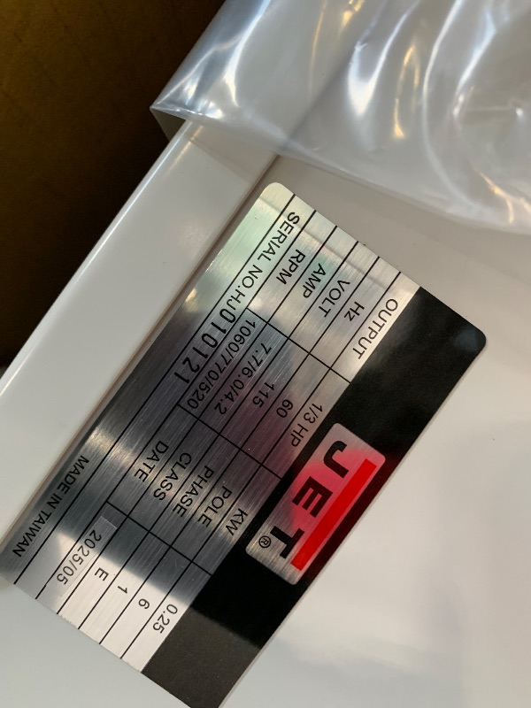 Photo 1 of ** USED / TESTED FUNCTIONAL ** JET Air Filtration System, 1-Micron Filter, 1700 CFM, 115V 1Ph (Model AFS-2000)