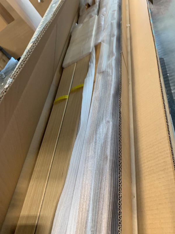 Photo 1 of ** NEW /OPEN FOR INSPECTION COMPLETE HARDWARE AND MANUAL ** Mellow Naturalista Classic 12-Inch Solid Wood Platform Bed | Wooden Slats, No Box Spring Needed, Easy Assembly | Twin, Natural Pine