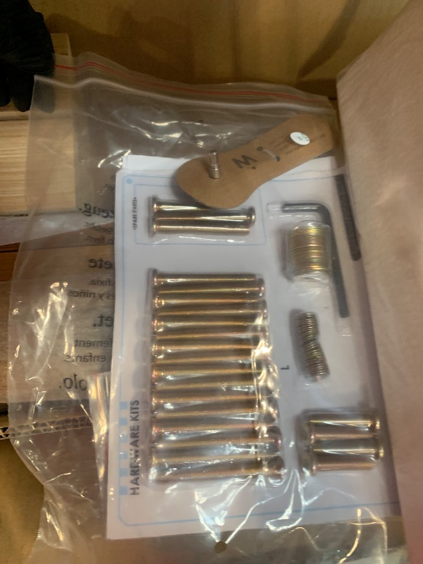 Photo 1 of ** NEW /OPEN FOR INSPECTION COMPLETE HARDWARE AND MANUAL ** Mellow Naturalista Classic 12-Inch Solid Wood Platform Bed | Wooden Slats, No Box Spring Needed, Easy Assembly | Twin, Natural Pine