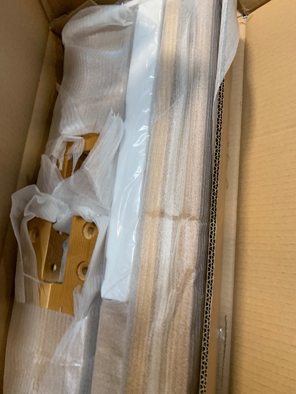 Photo 1 of ** NEW /OPEN FOR INSPECTION COMPLETE HARDWARE AND MANUAL ** Mellow Naturalista Classic 12-Inch Solid Wood Platform Bed | Wooden Slats, No Box Spring Needed, Easy Assembly | Twin, Natural Pine