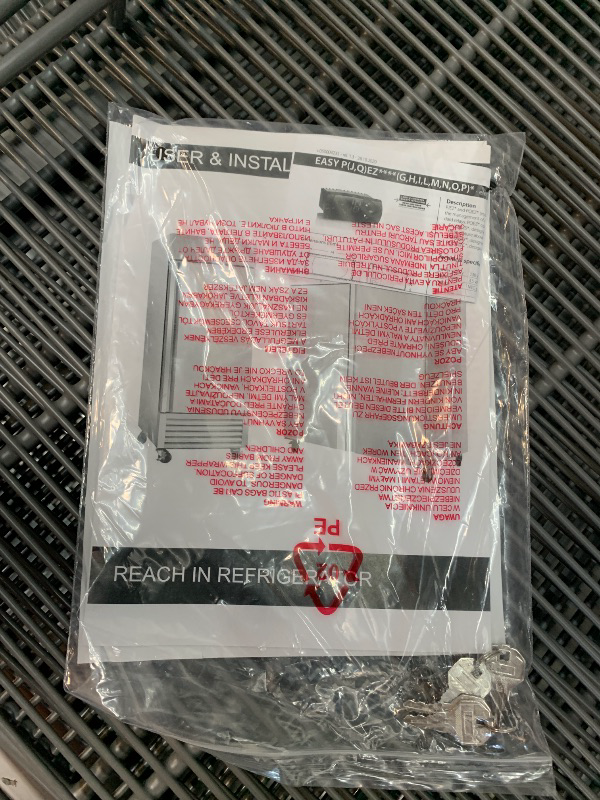 Photo 1 of ** NEW / TESTED FUNCTIONAL /  DAMAGE MINORS**  Rockitch 54" W Commercial Refrigerator, 46 Cu.ft Stainless Steel Reach-in Upright Refrigerator with 2 Solid Door and 3 Adjustable Shelves for Restaurant, Commercial Kitchen, ETL Approved **TRUCK NEEDED FOR TR